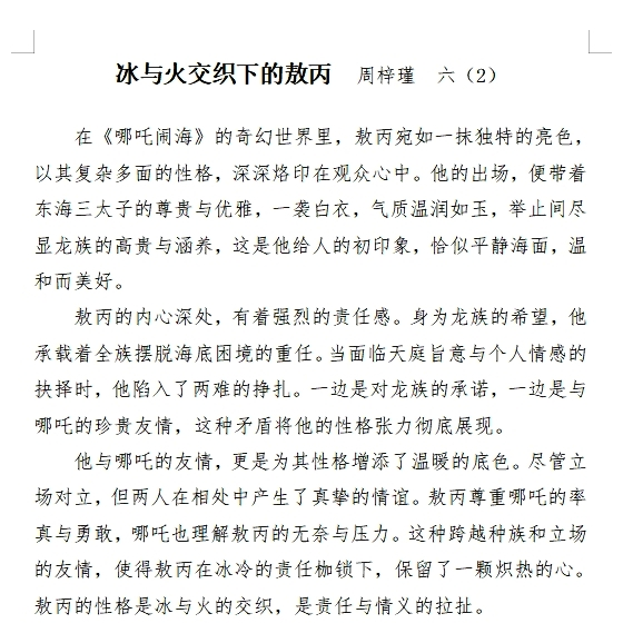 周梓瑾 观后感.png